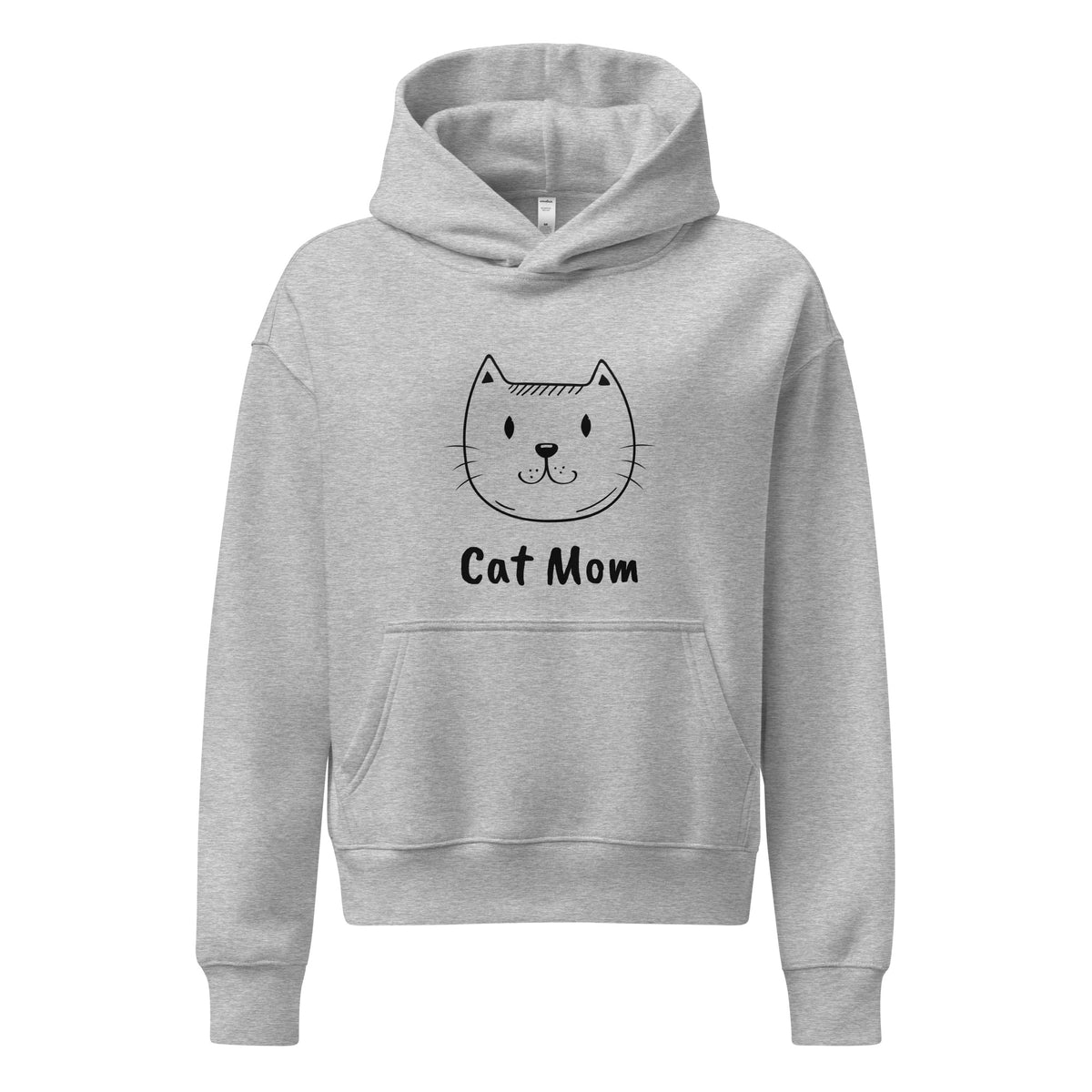 Women’s relaxed hoodie CAT MOM