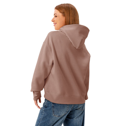Women’s relaxed hoodie CAT MOM
