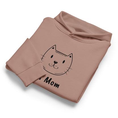 Women’s relaxed hoodie CAT MOM