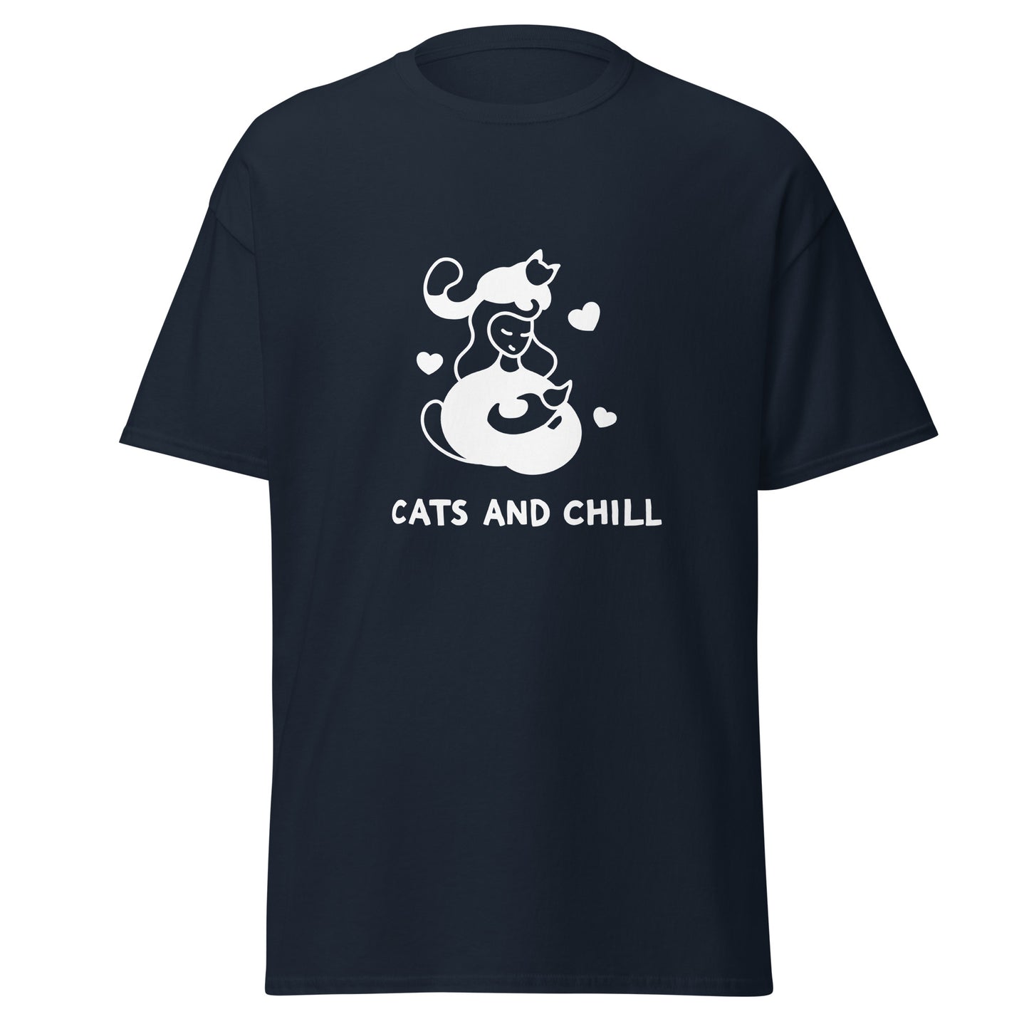 Unisex classic tee CATS AND CHILL