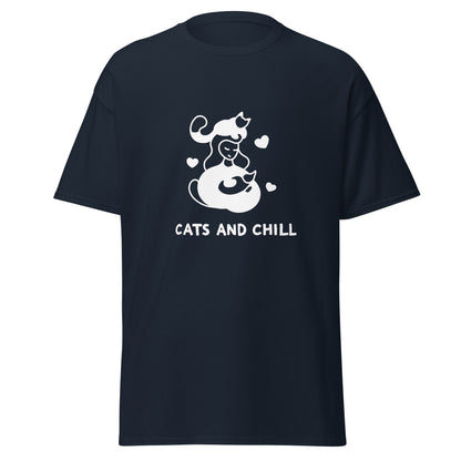 Unisex classic tee CATS AND CHILL