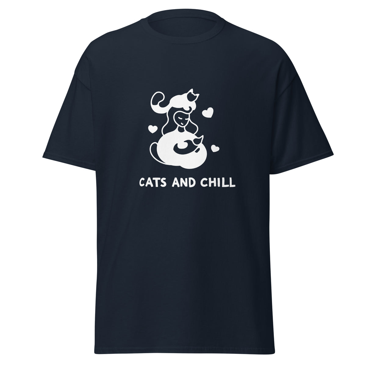 Unisex classic tee CATS AND CHILL