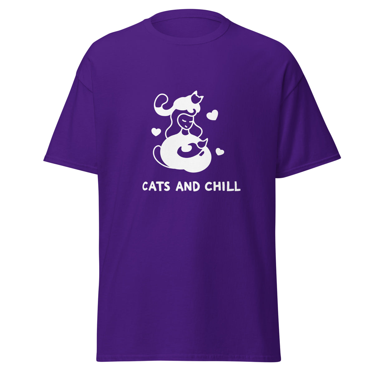 Unisex classic tee CATS AND CHILL