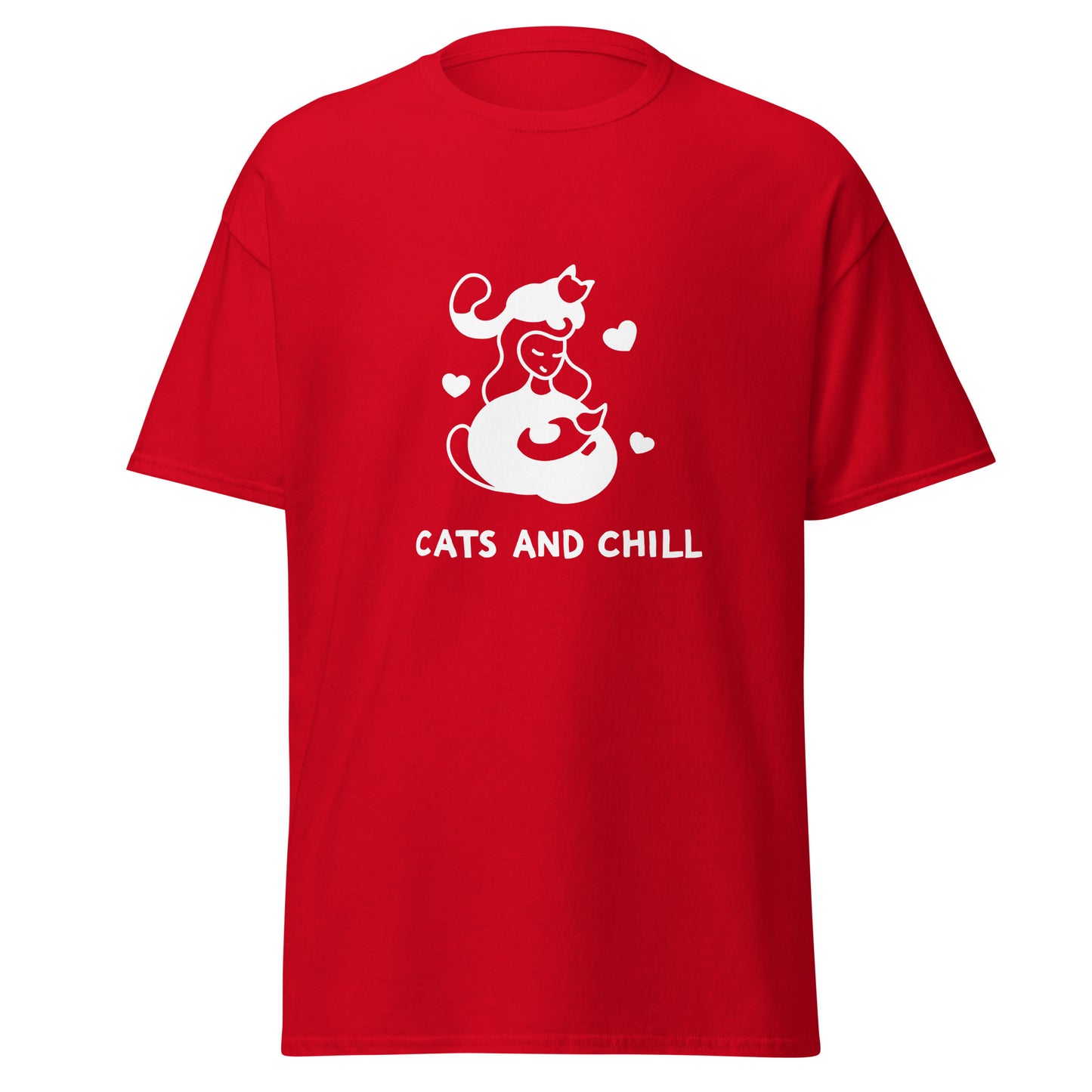 Unisex classic tee CATS AND CHILL