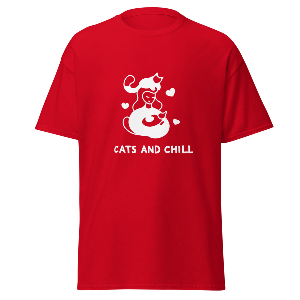Unisex classic tee CATS AND CHILL