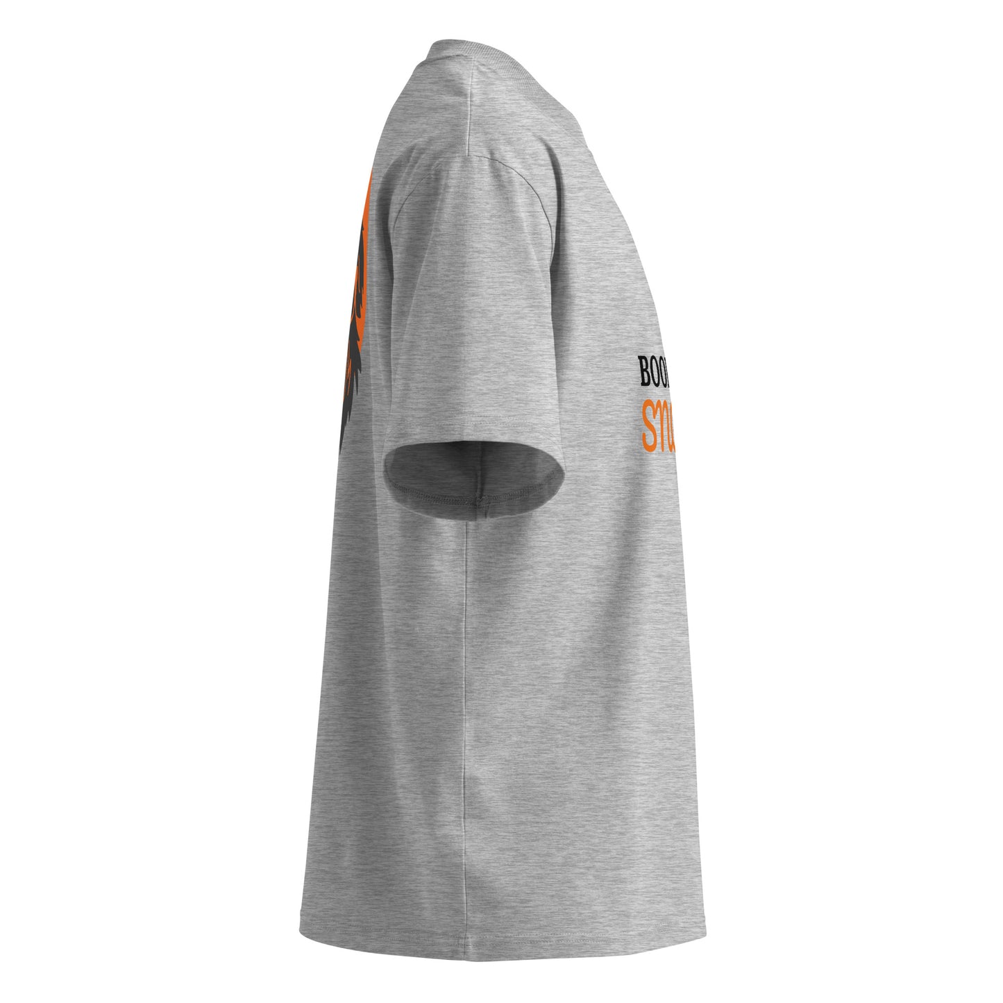 Unisex organic oversized high neck t-shirt BOOP THE SNOOT