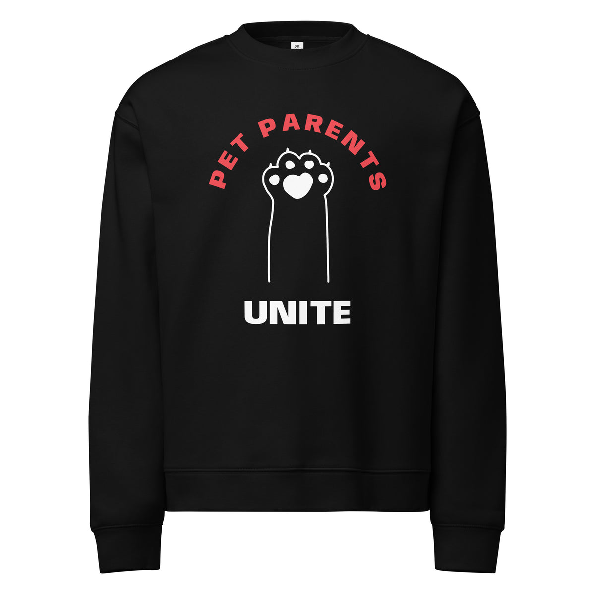 Unisex relax crew neck sweatshirt PET PARENTS UNITE