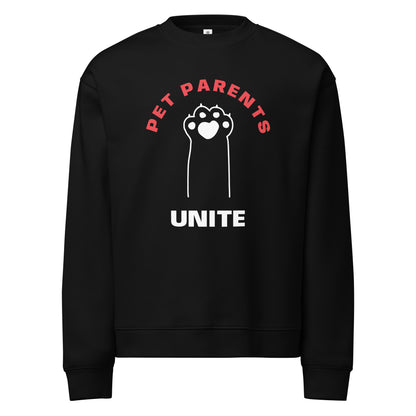 Unisex relax crew neck sweatshirt PET PARENTS UNITE