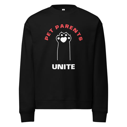 Unisex relax crew neck sweatshirt PET PARENTS UNITE
