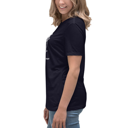 Women's Relaxed T-Shirt LET ME ASK MY DOG FIRST